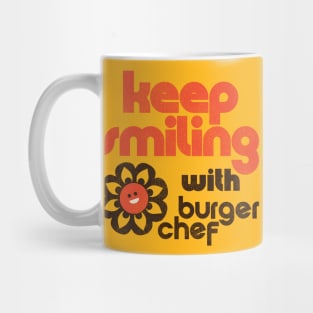 Keep Smiling with Burger Chef Mug